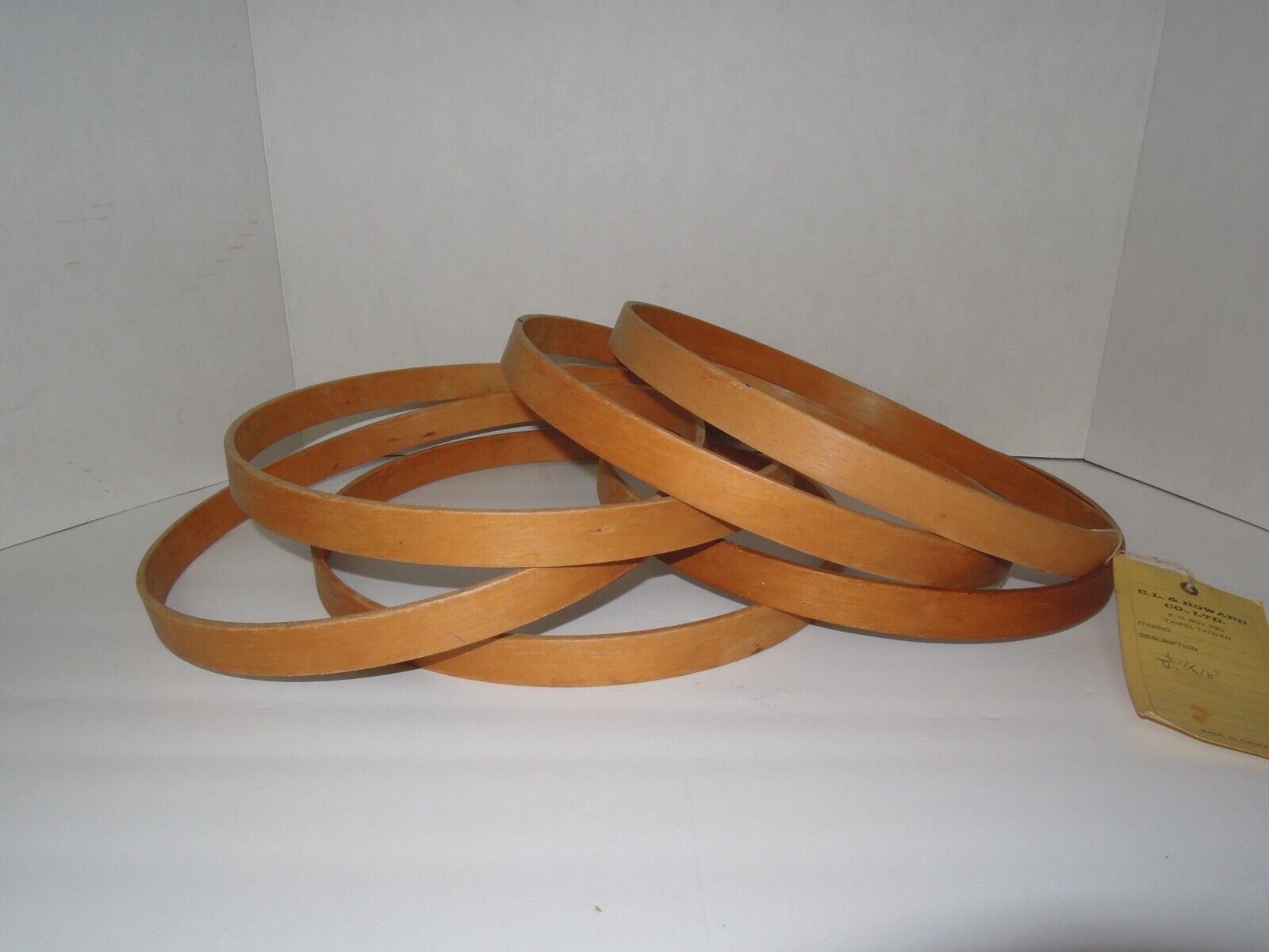 6 - Basket Hoops For Basketry 10" Dia. X 3/4"