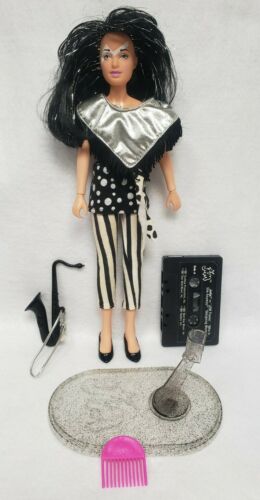 Jem And The Holograms - Jetta Doll Complete Outfit, Stand, Sax & Tape Misfits