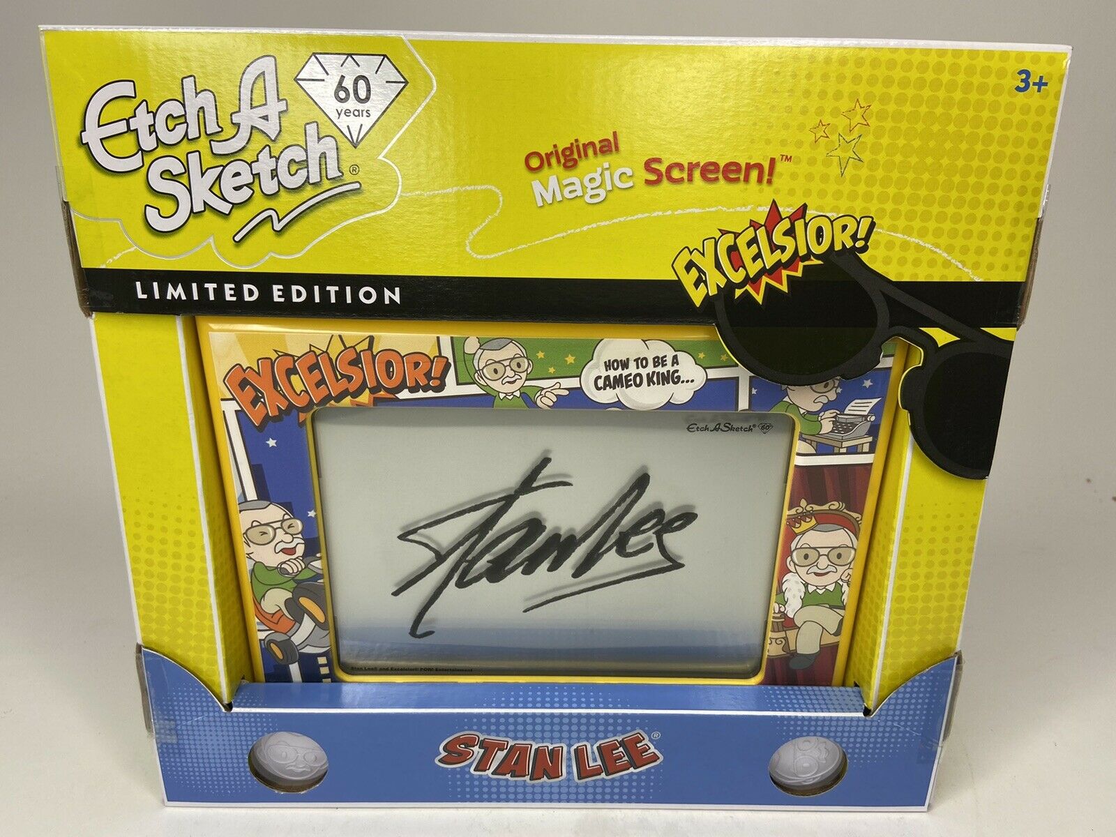 Etch A Sketch Limited Edition Stan Lee 60th Anniversary Excelsior